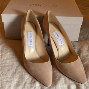 Jimmy Choo pink Romy heels